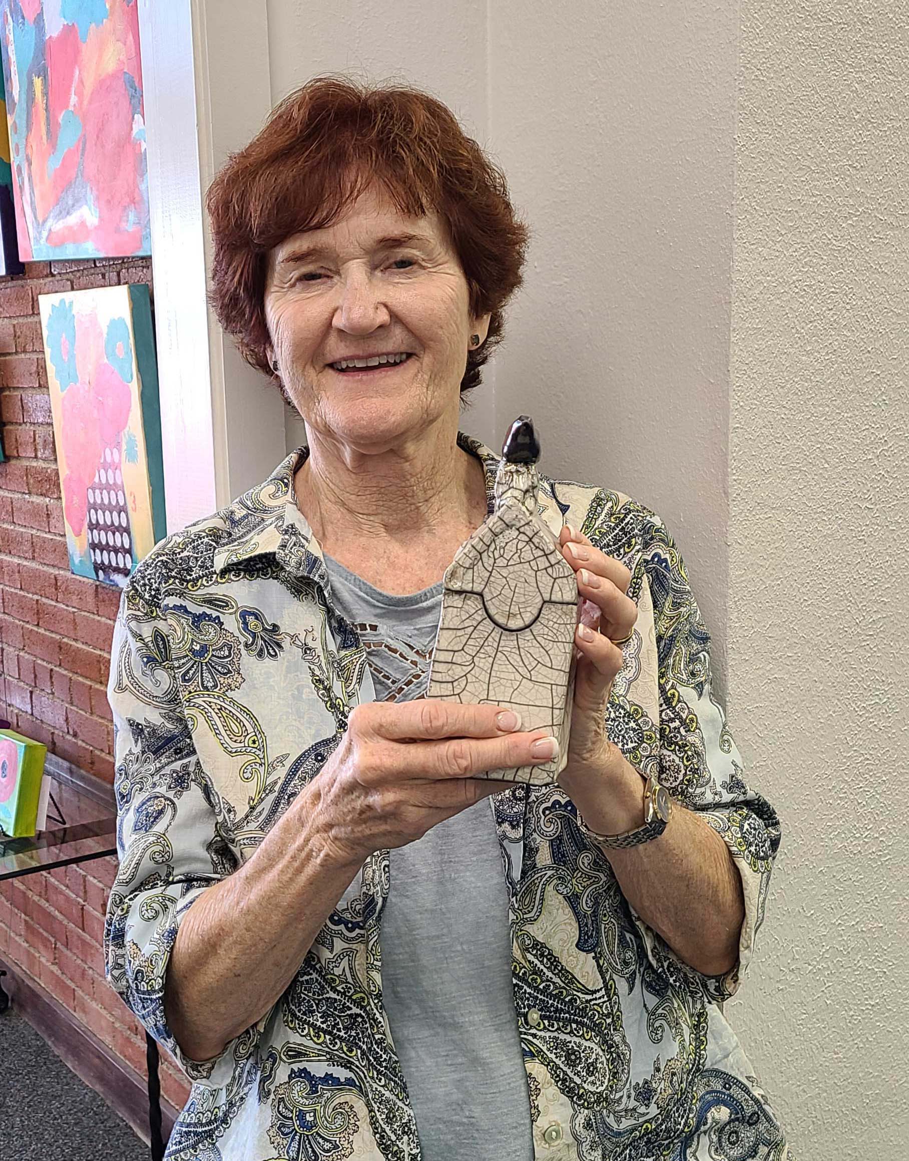 Kathy with Prayer Box